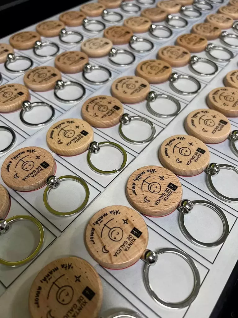 porta-chaves ecológicos personalizados