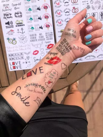 wedding temporary tattoos