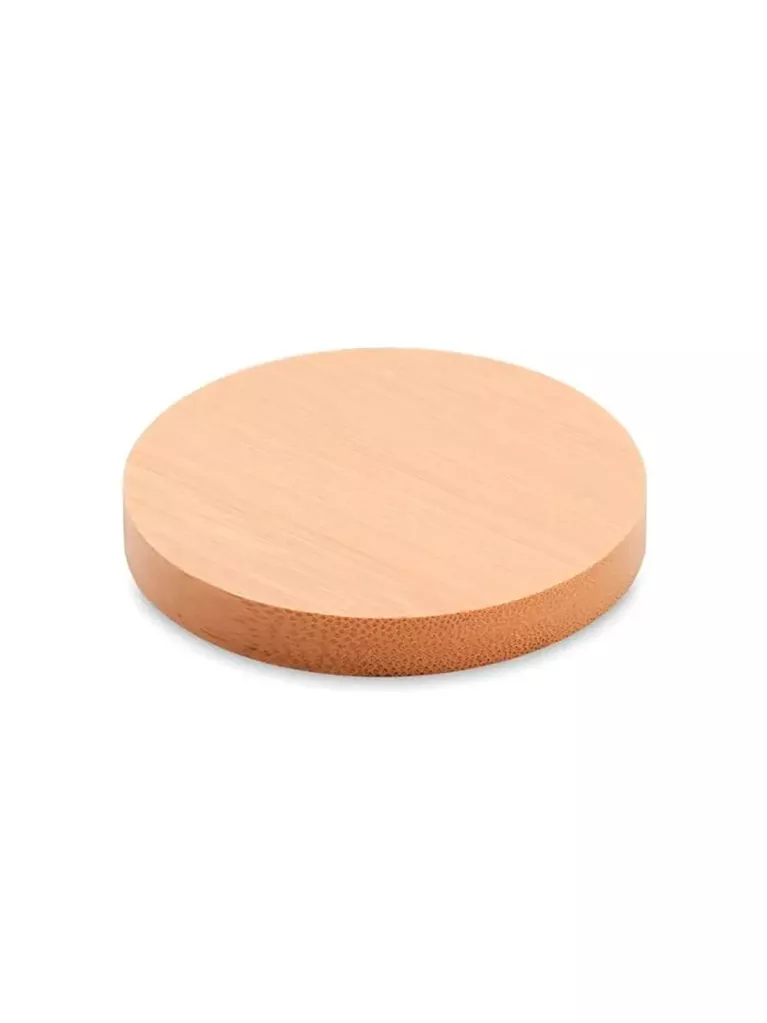 bamboo coaster bottle opener