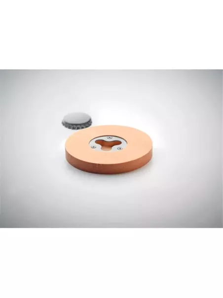 décapsuleur en bambou dessous de verre