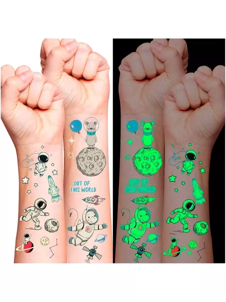 Im Dunkeln leuchtende Tattoos