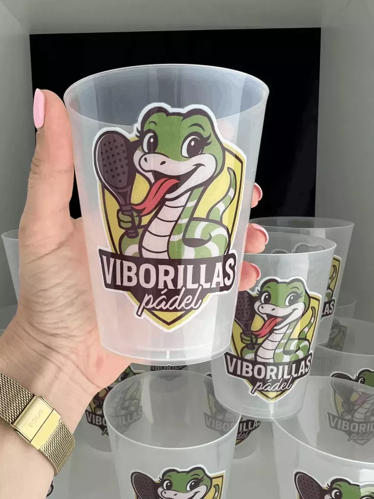 copos personalizados para padel