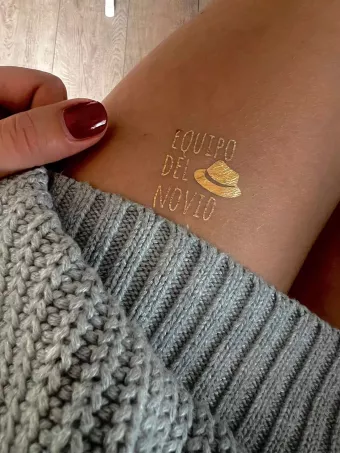 Tatuagem Equipa do noivo