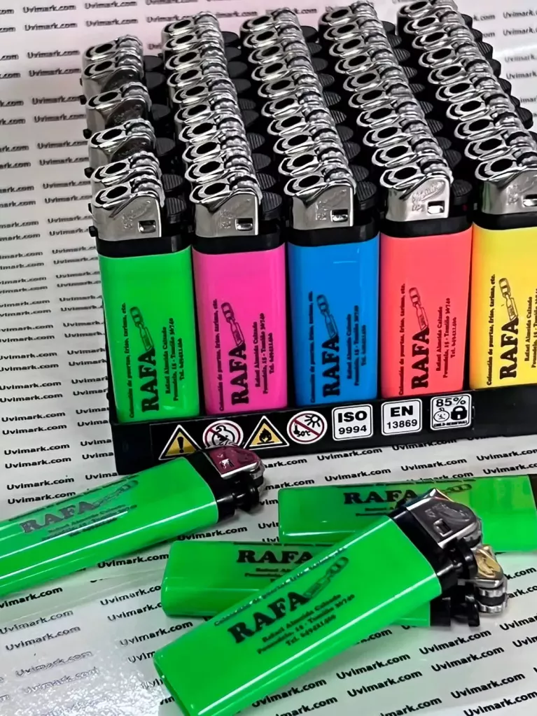 Customized advertising lighters