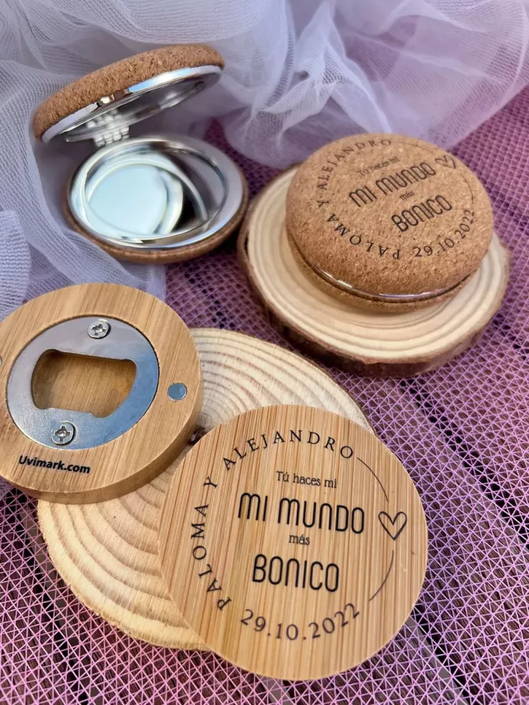 Set décapsuleurs et miroirs de poche