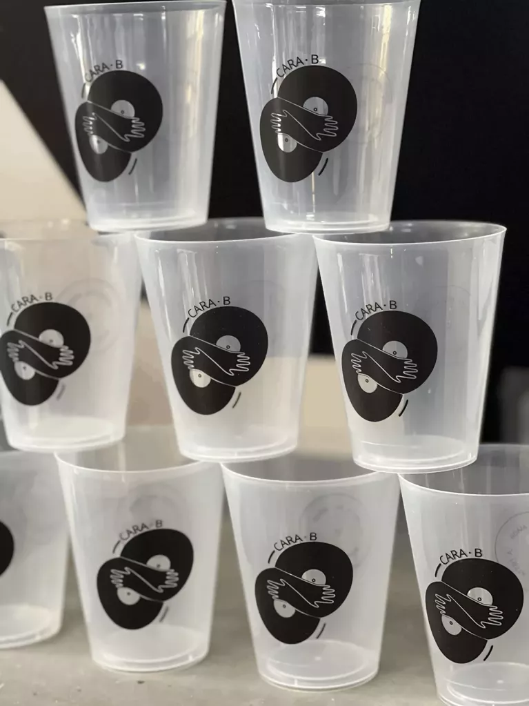 custom plastic cups for events