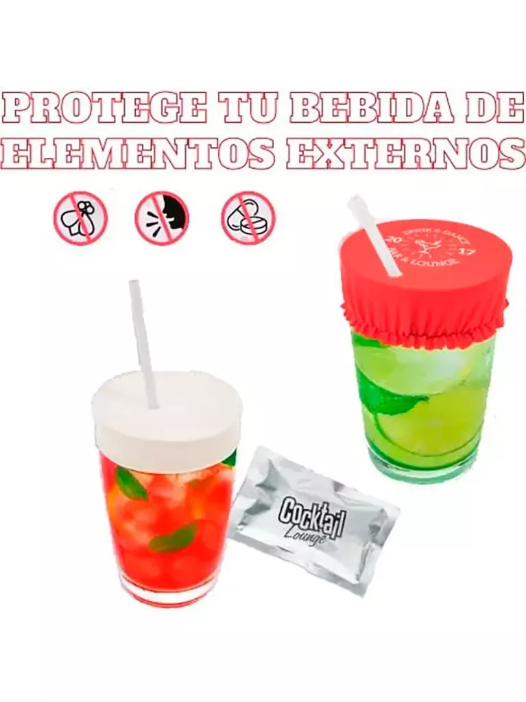 Protetores de copos - Preservativos para copos