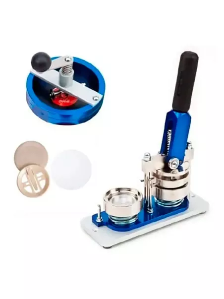 Kit para fazer crachás ecológicos