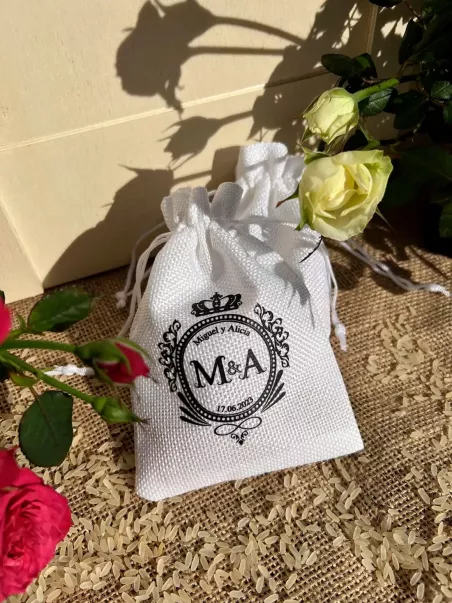 bolsitas personalizadas arroz