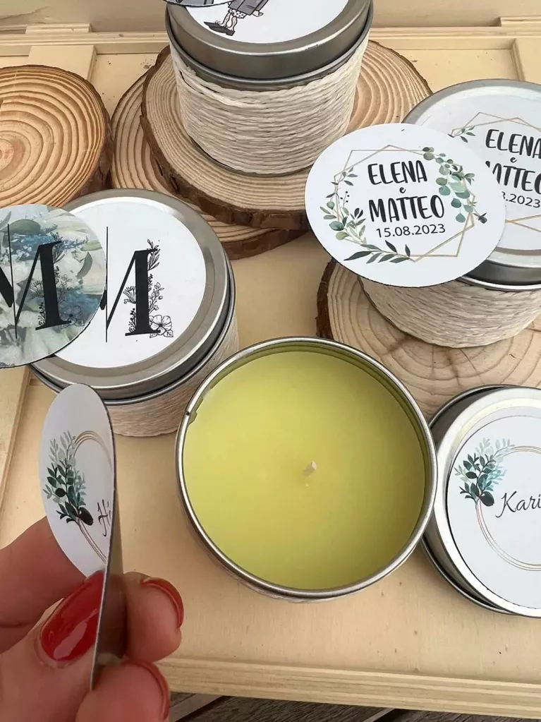 Thin magnets and candles