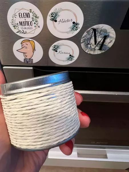 pack imanes y velas personalizadas