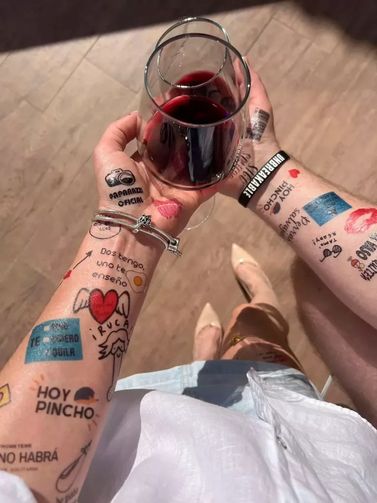 Bachelorette party tattoo pack