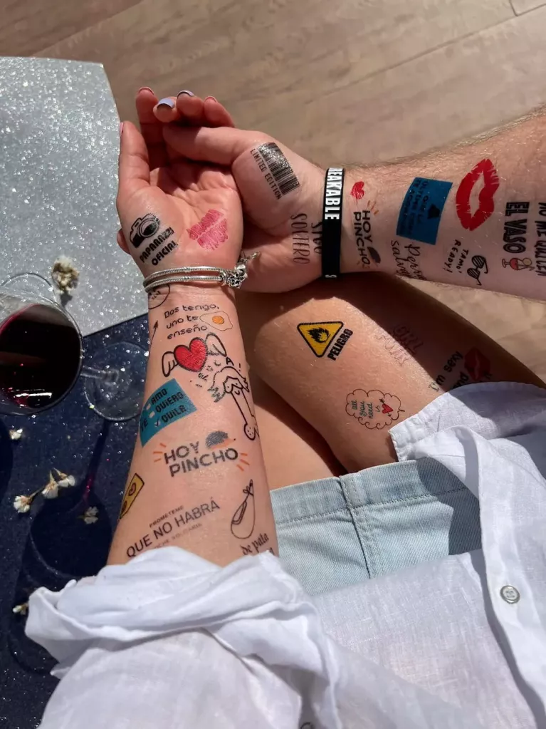 Pack de tatuagens para festas