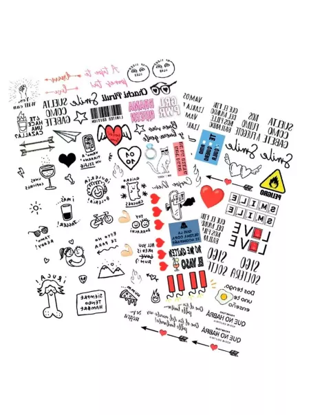 Набор татуировок для мальчишника