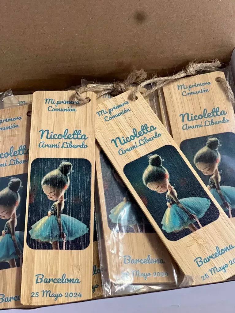 marcapaginas personalizado con nombre