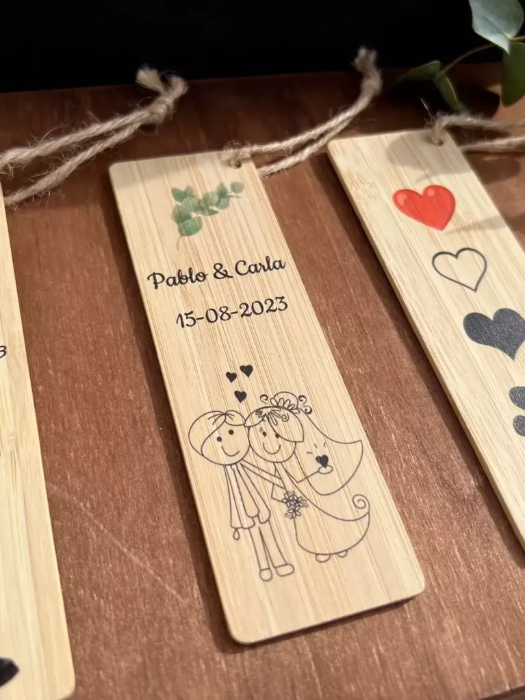 Wooden Communion bookmarks