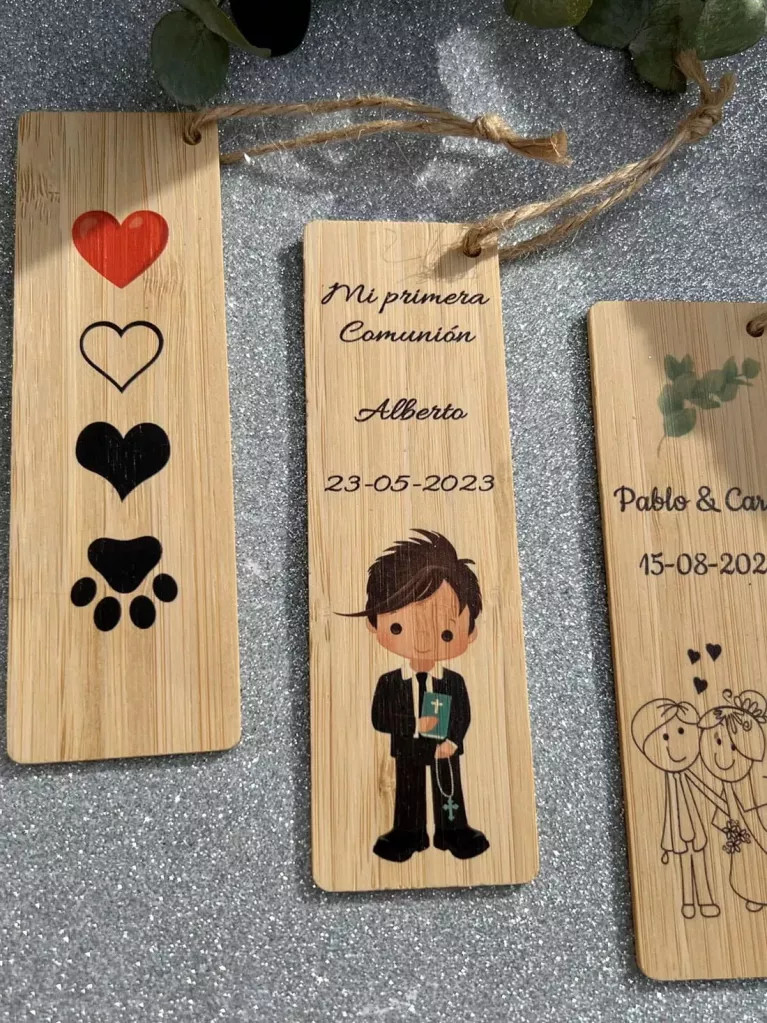 Lesezeichen zur Hochzeit