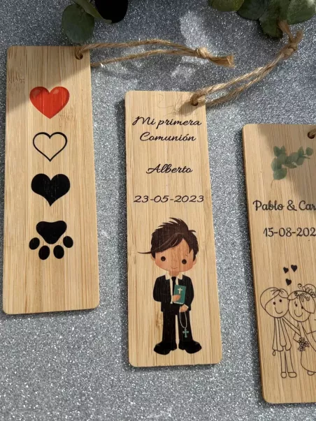 Lesezeichen zur Hochzeit