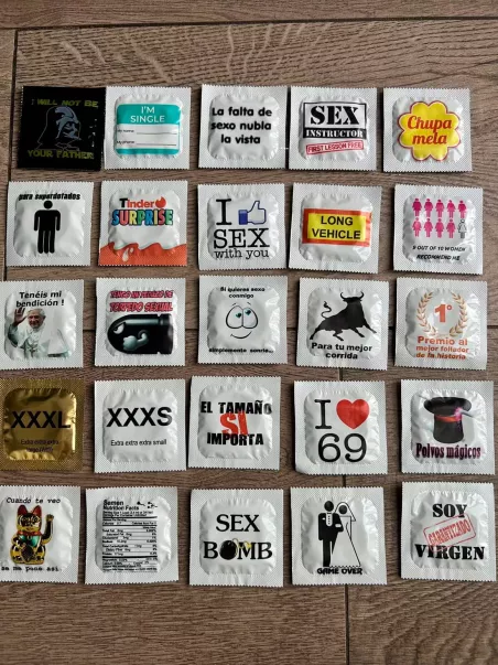 Set preservativi divertenti matrimonio