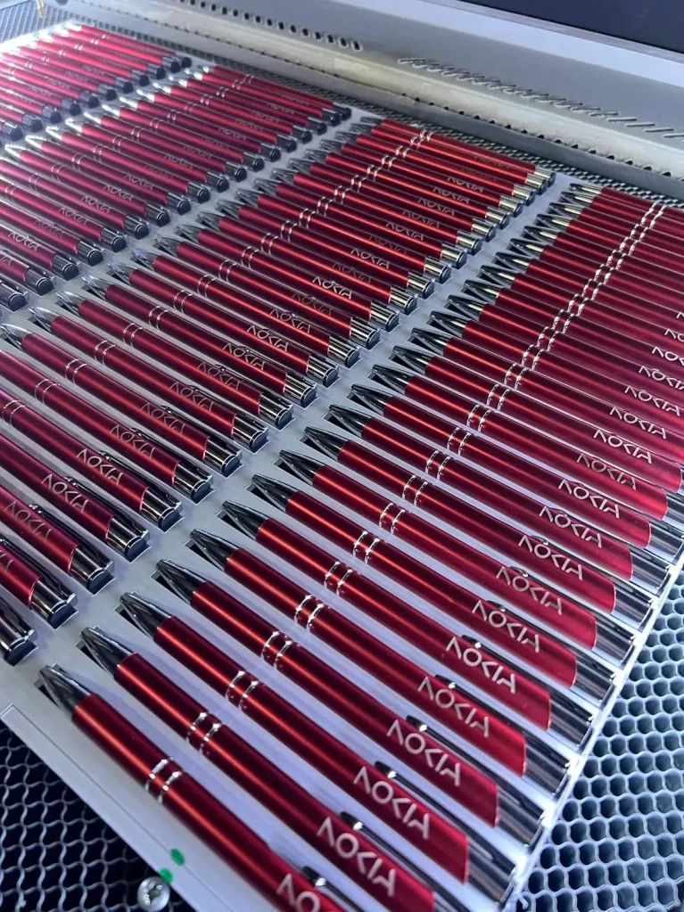 Stylos promotionnels gravure laser