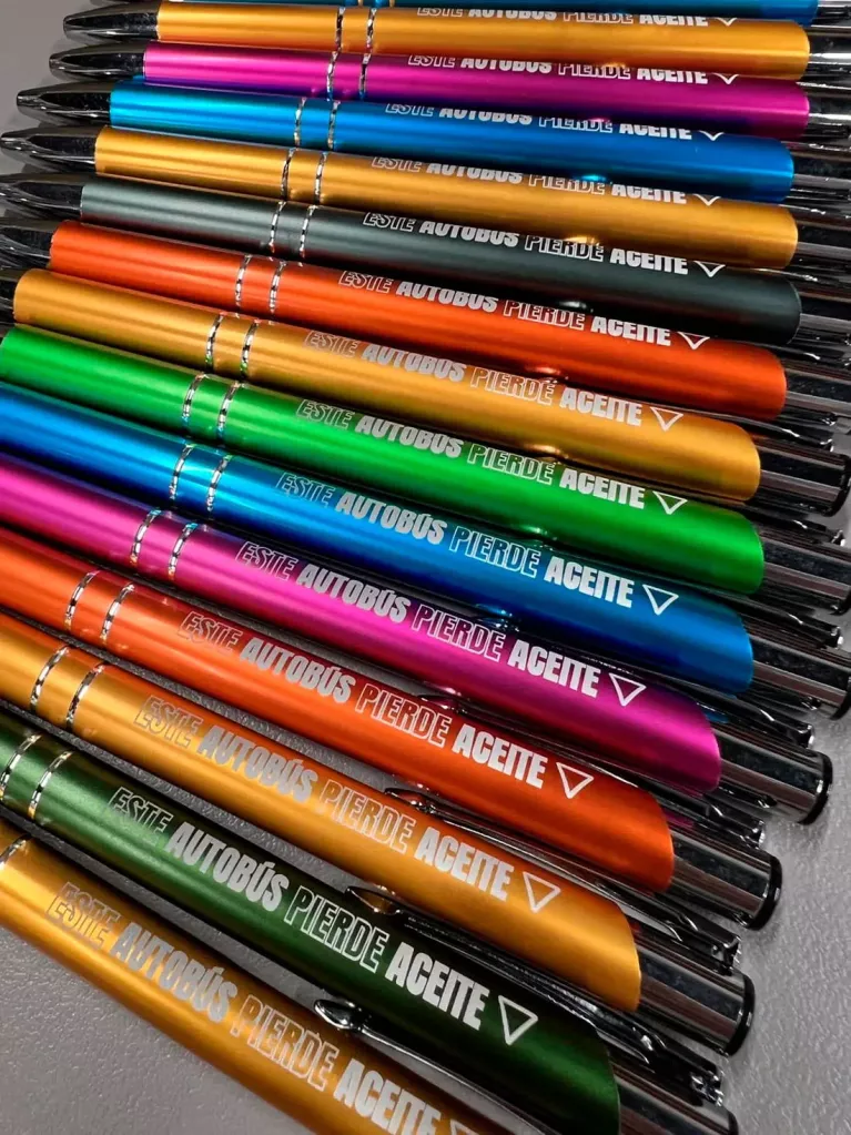 Stylos personnalisés gravure laser premium