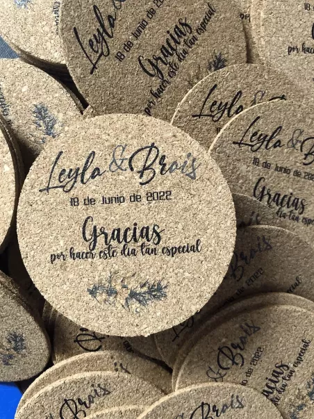 detalles boda posavasos