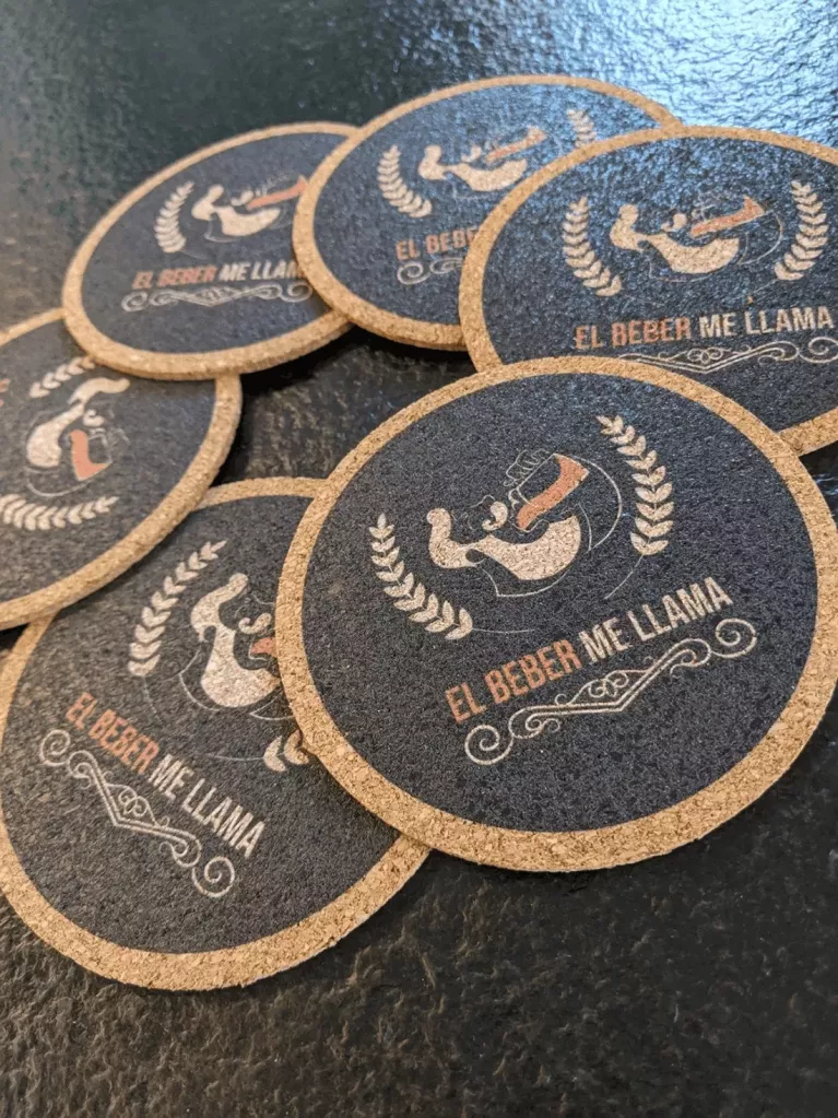 cork wedding coasters