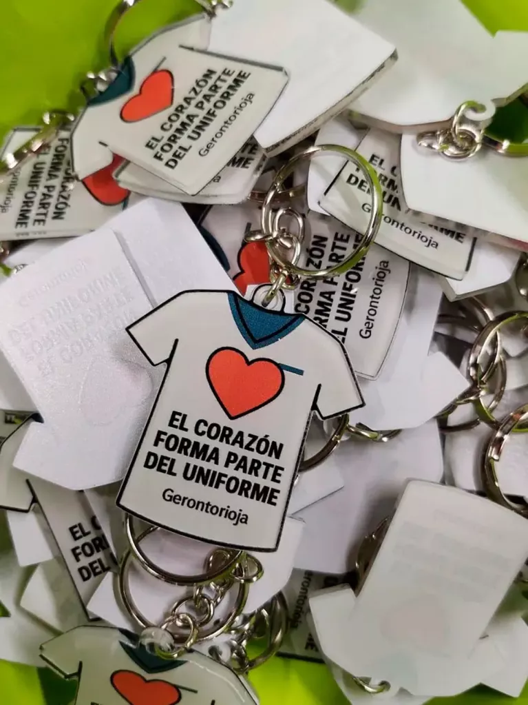 Porte-clés personnalisés en forme de maillot