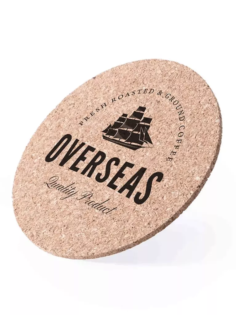 custom cork coasters