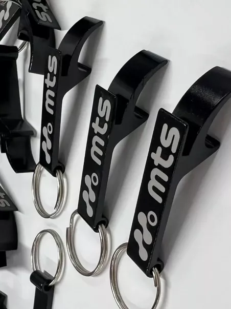 Promotional keyrings with bottle opener