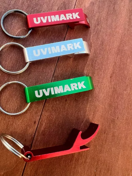 Custom bottle opener keyring