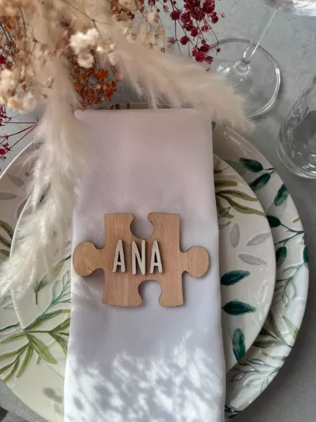 Segnaposto tavolo battesimo
