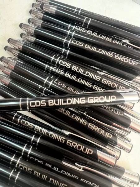 Corporate stylus pens