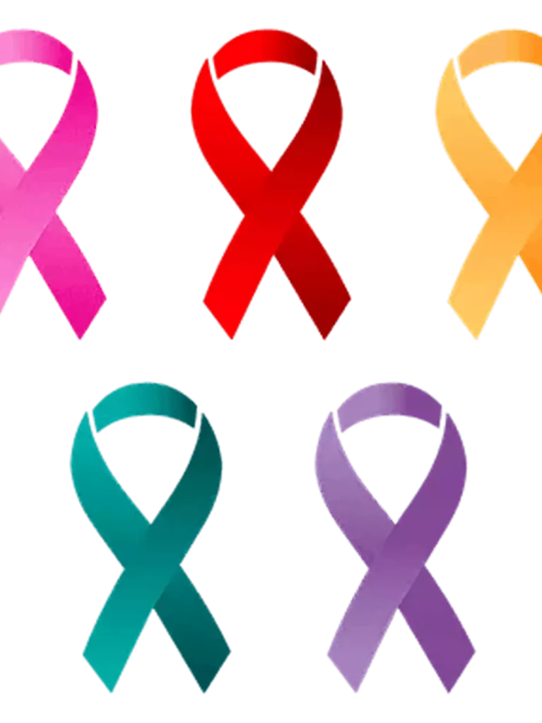 colored ribbons