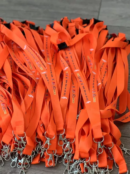 Lanyards para manifestação por atacado