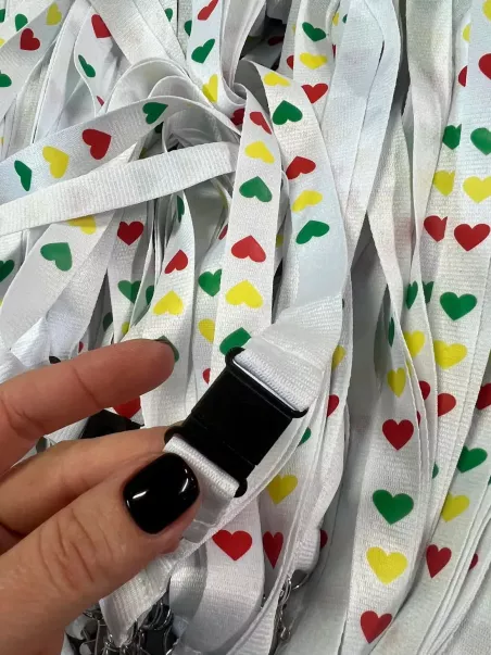 Corporate promotional lanyards