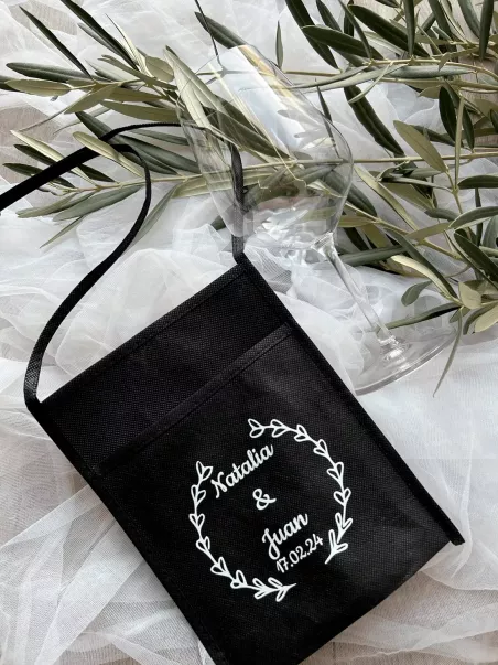 Porta bicchieri matrimonio personalizzati