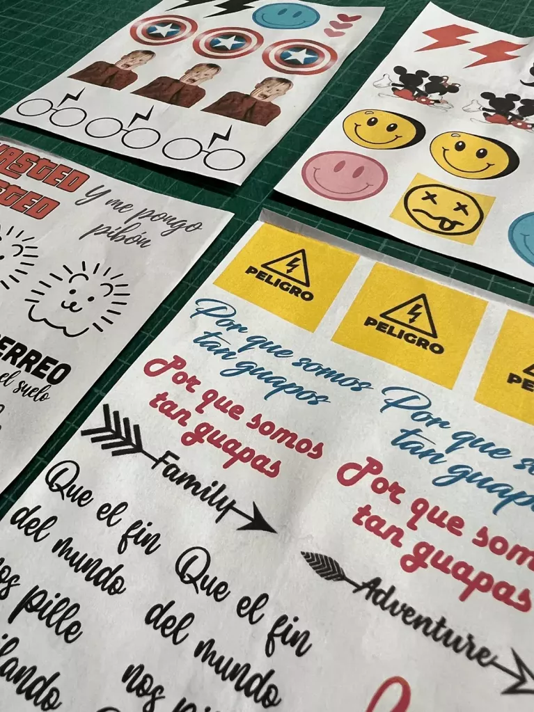 Tatuagens temporárias primeira comunhão