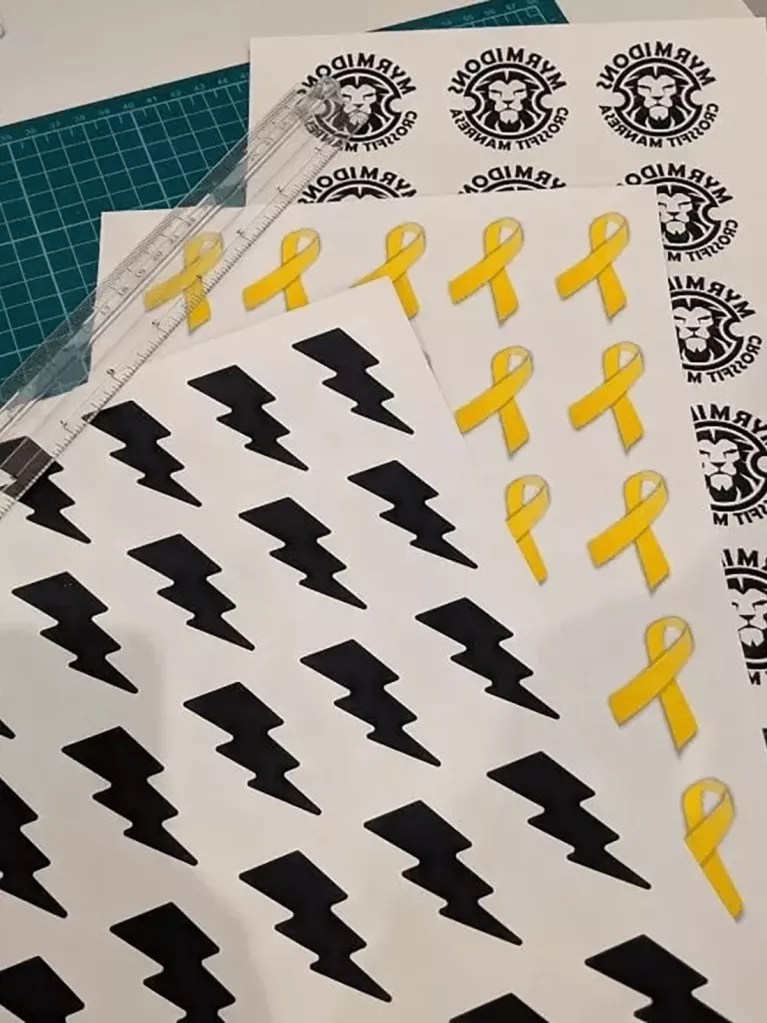folhas de tatuagens temporárias personalizadas