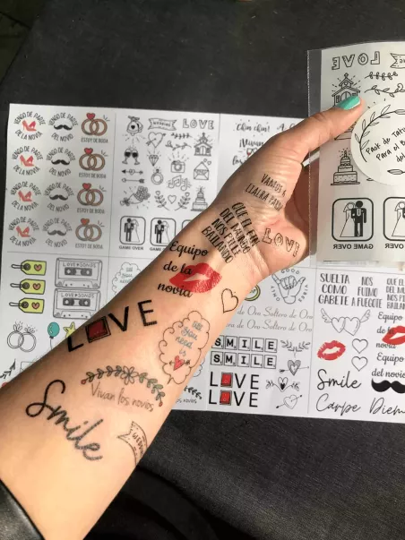 Tatuaggi per la pelle matrimonio