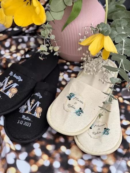 Chinelos personalizados para convidados