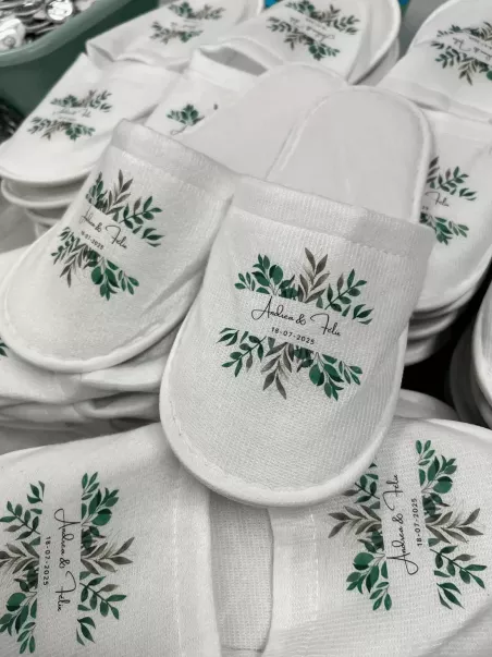 Chaussons de mariage pour couples