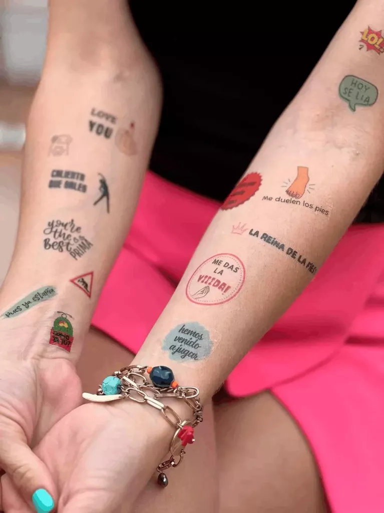 Fun party tattoo pack
