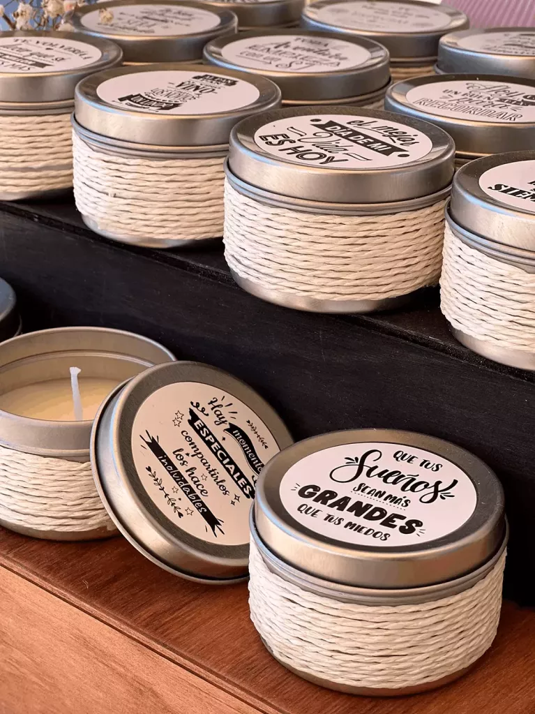 Velas para brinde