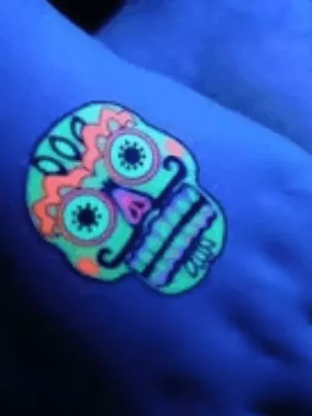 custom neon color tattoos