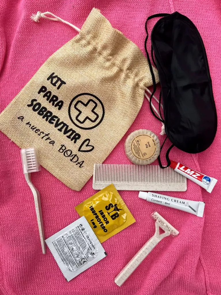 Kit supervivencia bodas