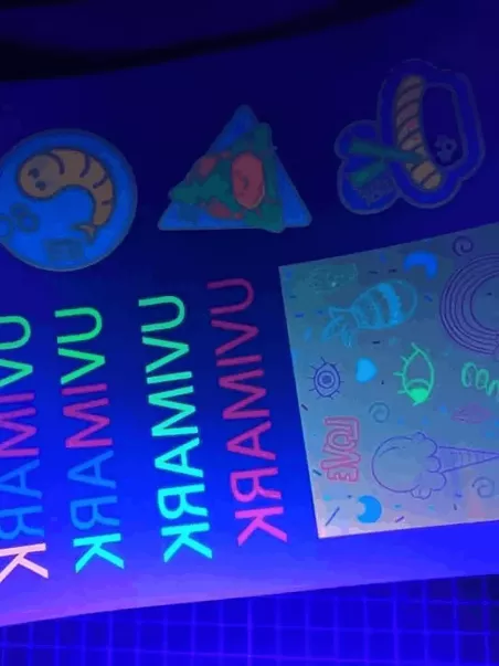 индивидуальные временные неоновые татуировки