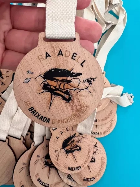 medallas eco personalizadas