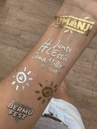 tatuagens metalizadas personalizadas