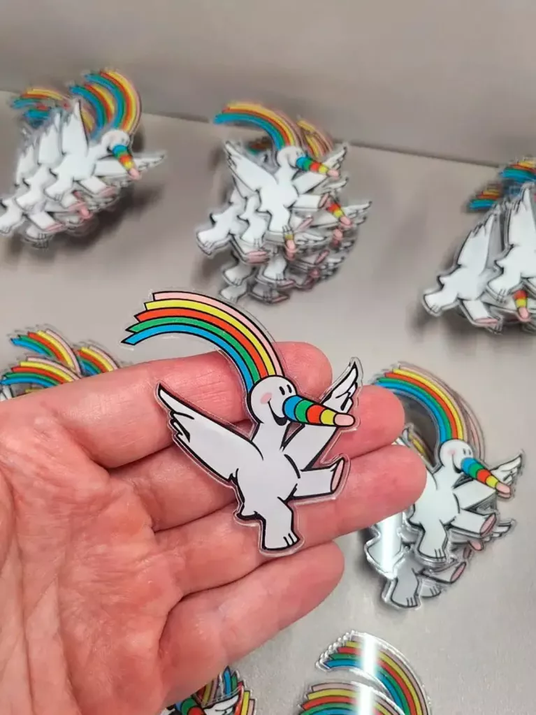 Magnets commémoratifs personnalisés